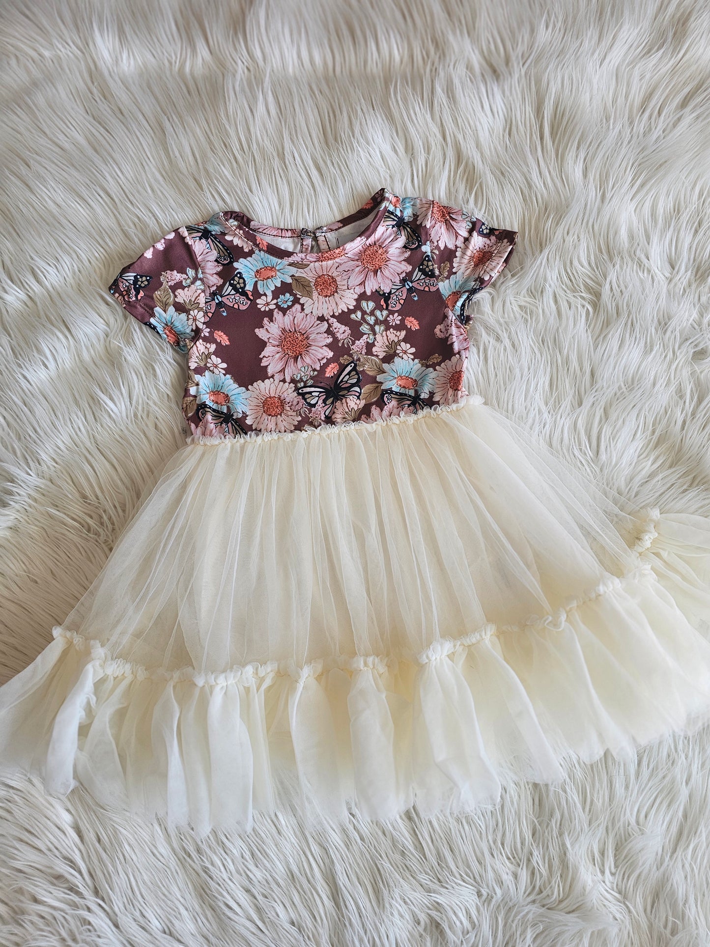 Floral Tulle Dress
